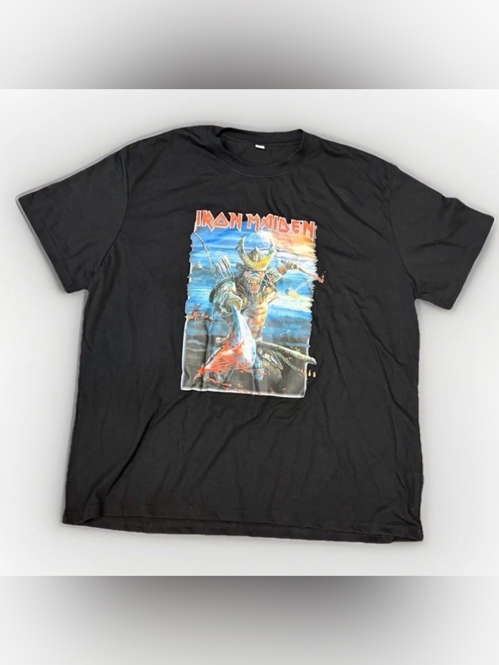 Iron Maiden Men’s 2XL/XXL “The Future Past 2024 World Tour” Merch Tee Shirt